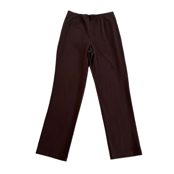 L.L. Bean Stretchy Waistband Brown Long Pants Size Small Reg - Picture 3 of 16